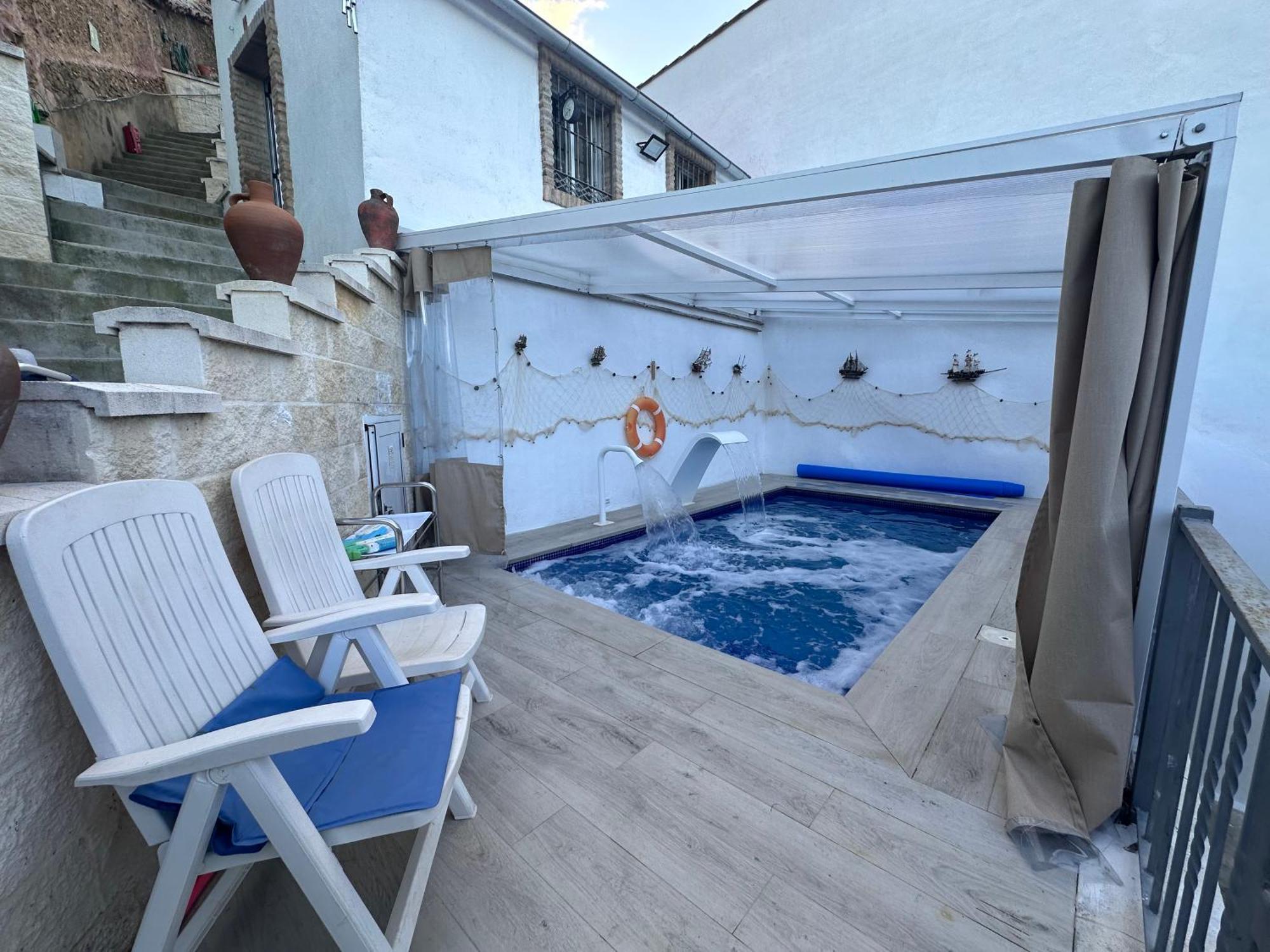 Casa Patricia En Fuencaliente Con Piscina Privada Climatizada